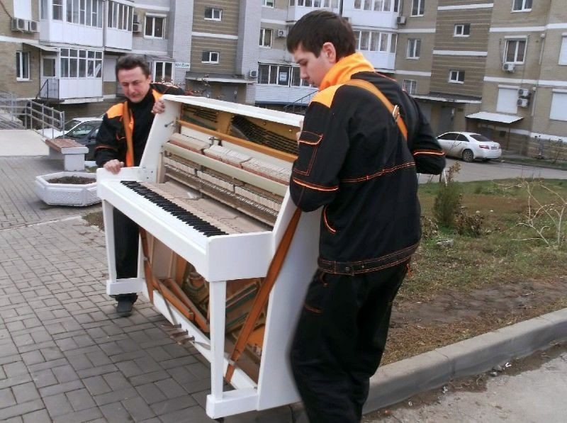 Перевозка пианино и рояля в Черняховске — цена от 838 руб., грузчики, упаковка — Мастер24